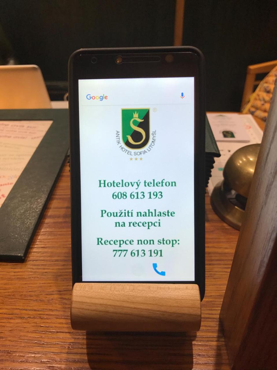 Antik Hotel Sofia Litomyšl Dış mekan fotoğraf